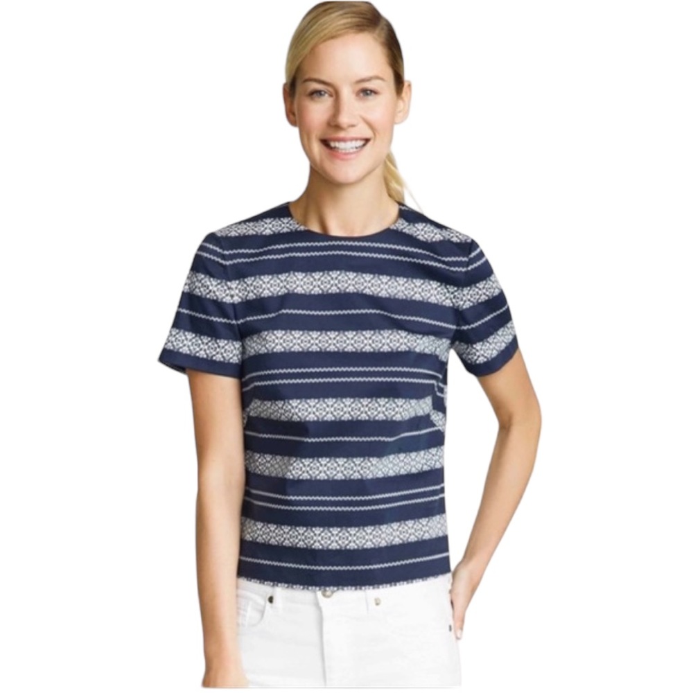 Draper James Lacey Stripe “Nashville” Top NWT